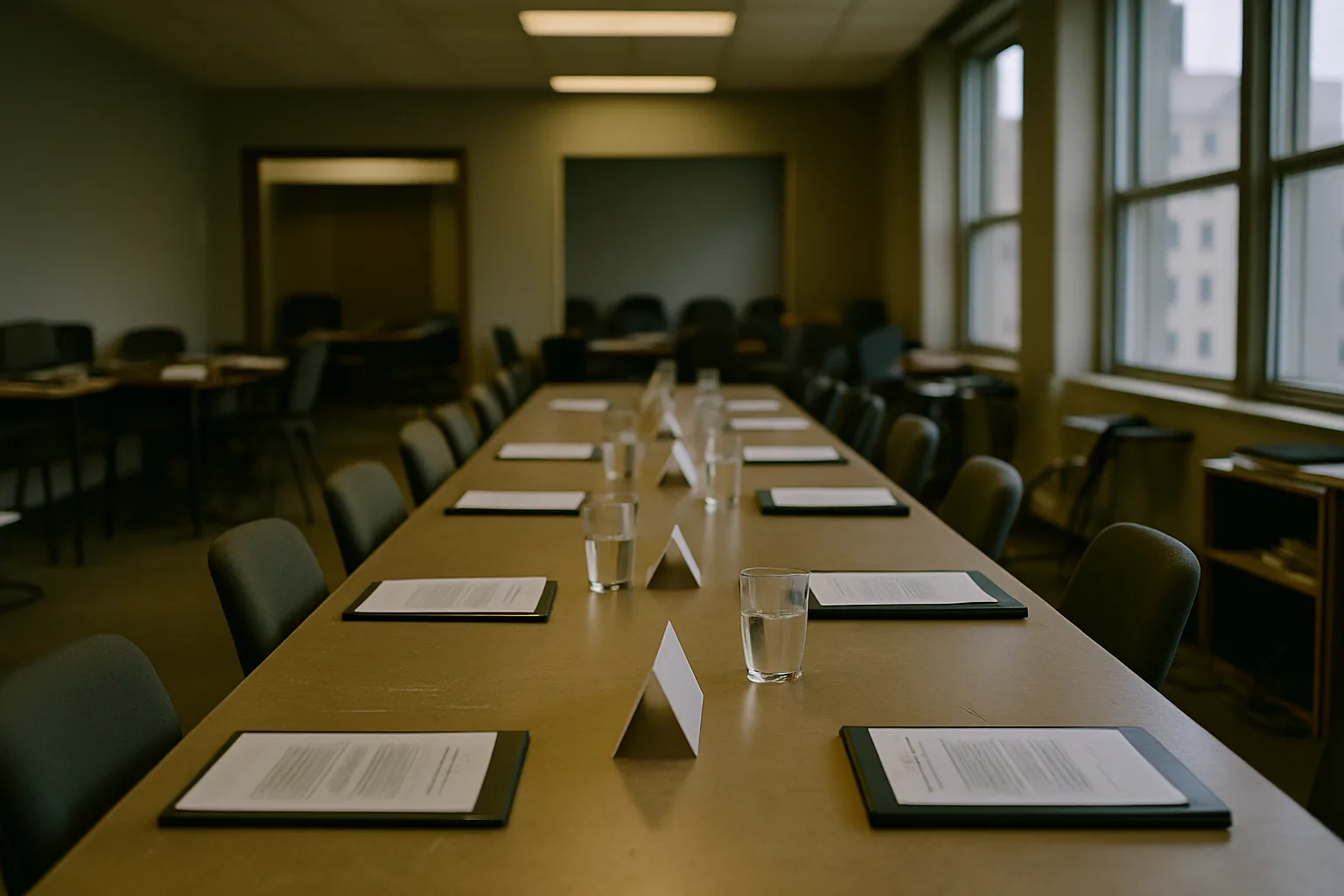 Field interview with a service user, consent form on the table